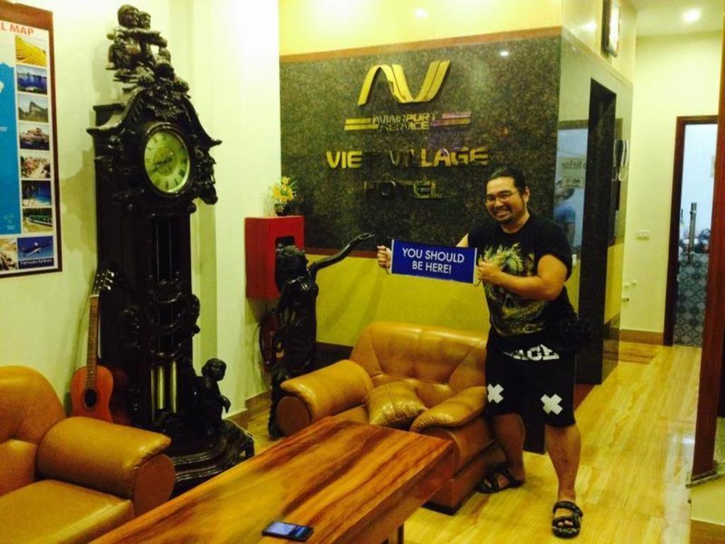 Viet Village Hotel Hanoi Exterior foto